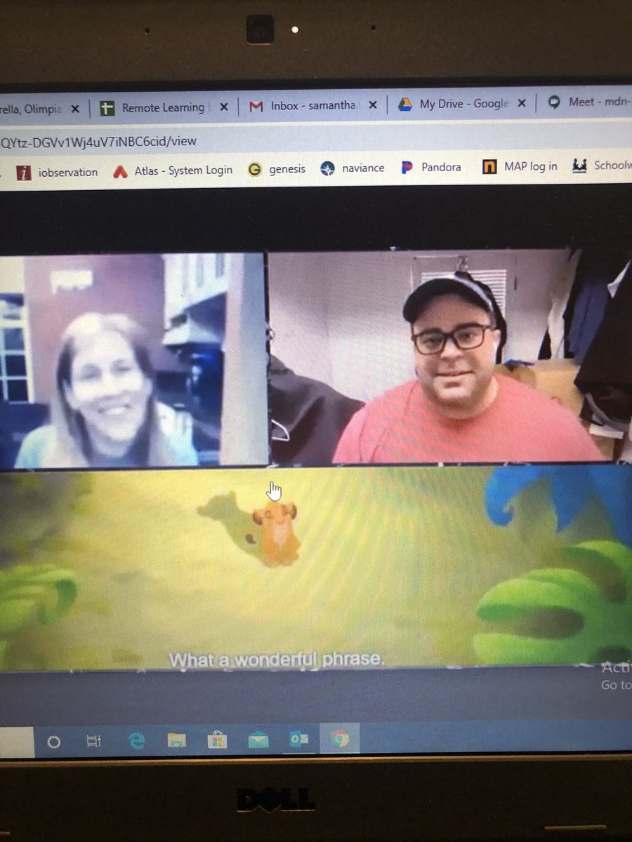 A Disney sing along for our Woodland School Challenge today! Our teachers started it and we will see if our students can finish the challenge and make make their own video.