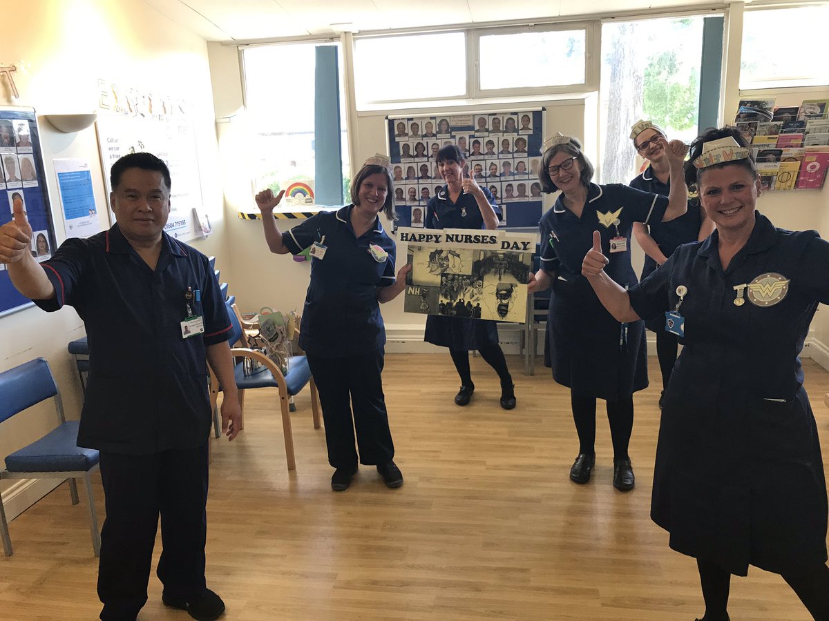 Spencer Ward &amp; Opthalmology Outpatients rocks with compassion, expertise and trust 🎖Celebrating International Nurses Day 2020 🥰 <a href="/KettGeneral/">Kettering General Hospital</a> International #NursesDay #TeamKGH Nurses