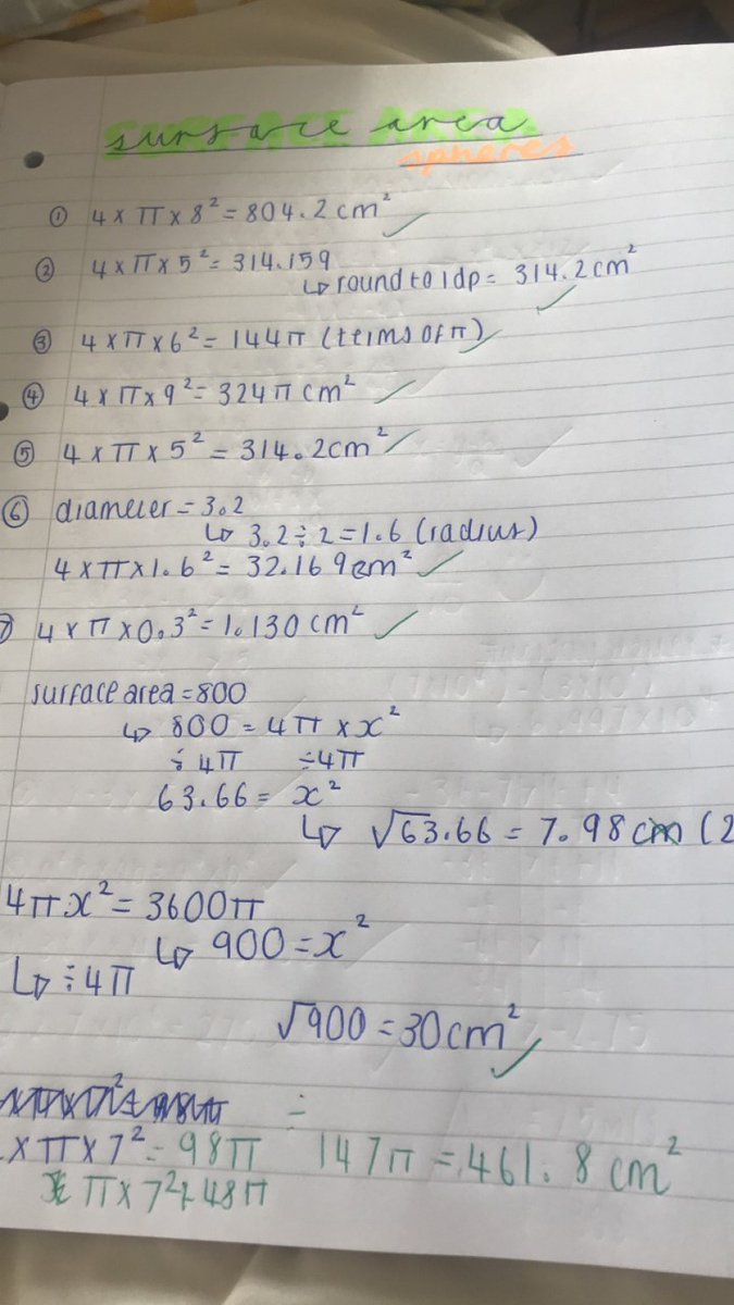 MathsSTMCA's tweet photo. And work from Loola and Molly. (4/5) https://t.co/sZIdTpCDA5