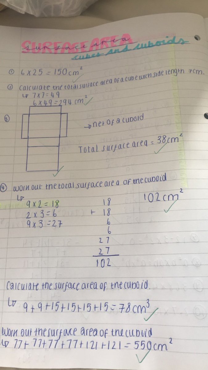 MathsSTMCA's tweet photo. And work from Loola and Molly. (4/5) https://t.co/sZIdTpCDA5