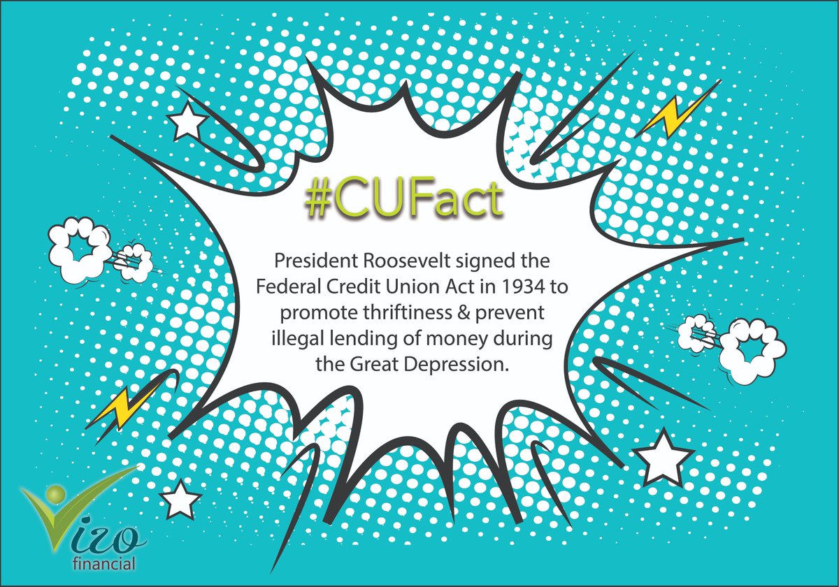 VizoFinancial's tweet photo. #CUFact #CreditUnion #NowYouKnow https://t.co/xN9Q7YGhSP