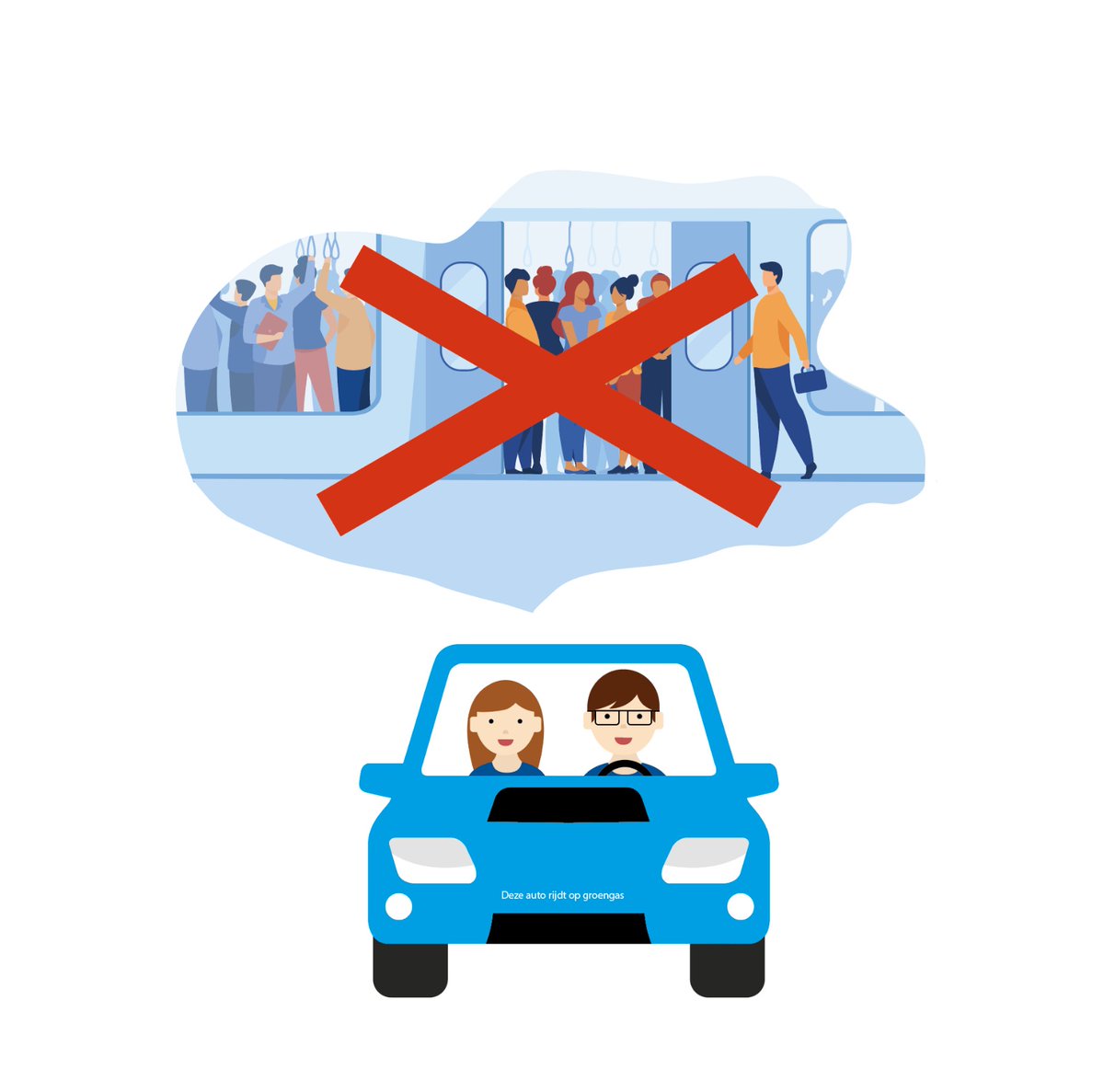 SmartGreenCars's tweet photo. 🚙🍃| Afgelopen week vertrok de trein van Weesp naar Amsterdam niet, omdat er te veel mensen in zaten.

Hier zit je toch niet op te wachten? Misschien zou je dan toch eens een auto op Groengas kunnen overwegen..

Kijk op https://t.co/V1nZ1qfzn6 voor het aanbod.

#groengas #cng https://t.co/FiDK9Jm7jP