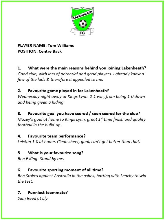 Lakenheath FC tweet media