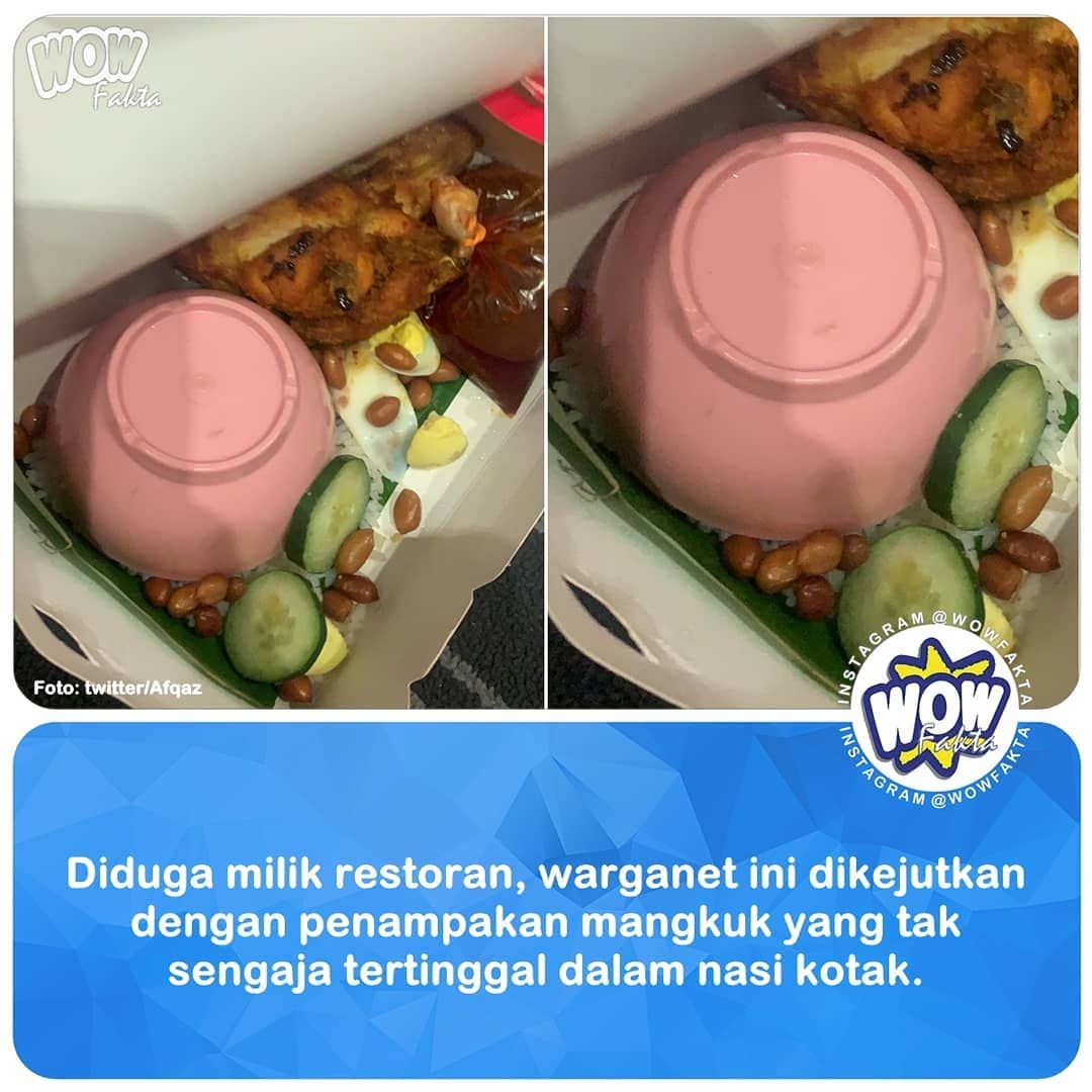 kontenwow's tweet image. “Bicara soal #nasikotak, belum lama ini publik dibuat tertawa terbahak-bahak dengan sebuah foto yang diunggah oleh salah seroang #warganet.…”⤵
.
instagram.com/p/CAC_PIABpJf/…
.
.