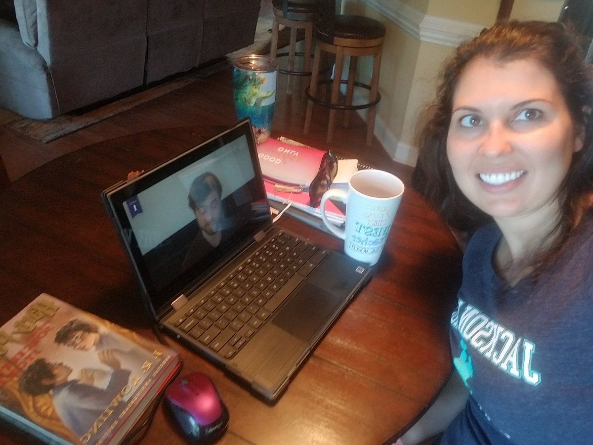 CaseyIn3rd's tweet photo. Virtual Field Trip: Read Aloud Tuesday! #HarryPotterAtHome  Harry Potter and the Sorcerer's Stone Chapter 1: The Boy Who Lived by J.K. Rowling @Dolphinville students are looking forward to Chapter 2 next week! https://t.co/WfxemToyBE