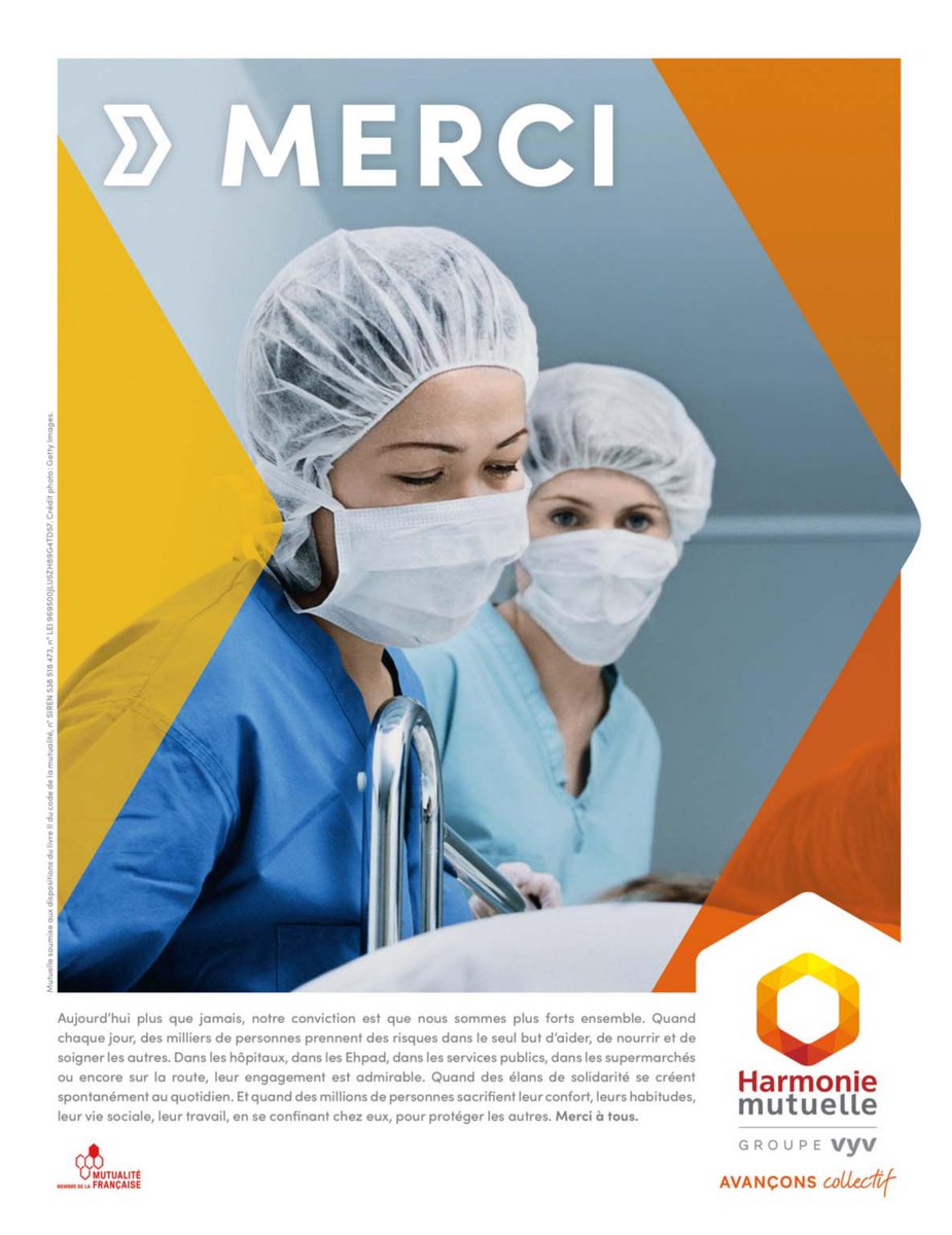 #12Mai journée internationale #infirmieres : belle occasion de saluer #engagement #humanité #professionnalisme des soignants, #hospitaliers #libéraux #mutualistes, lors de cette crise sanitaire.
#AvanconsCollectif pour une meilleure reconnaissance des métiers du #soin ! #Merci