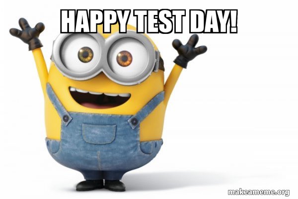 IHSKnightsAPHG's tweet photo. Today is the day!!!! You’re going to crush it!!! https://t.co/LtgeQS0xs7