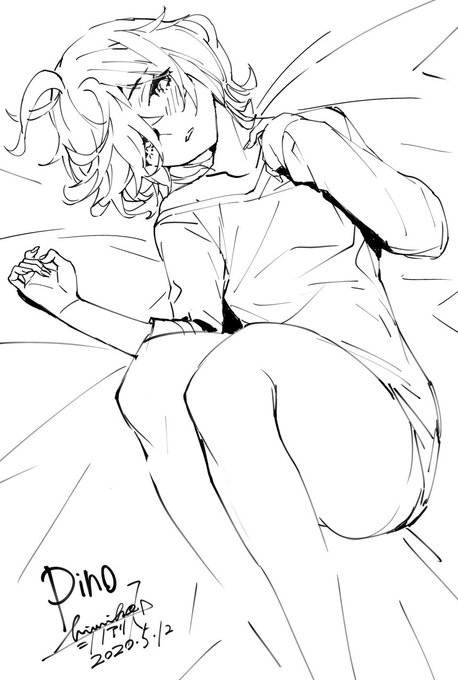 ペン設定の試し描きラクガキ…… 