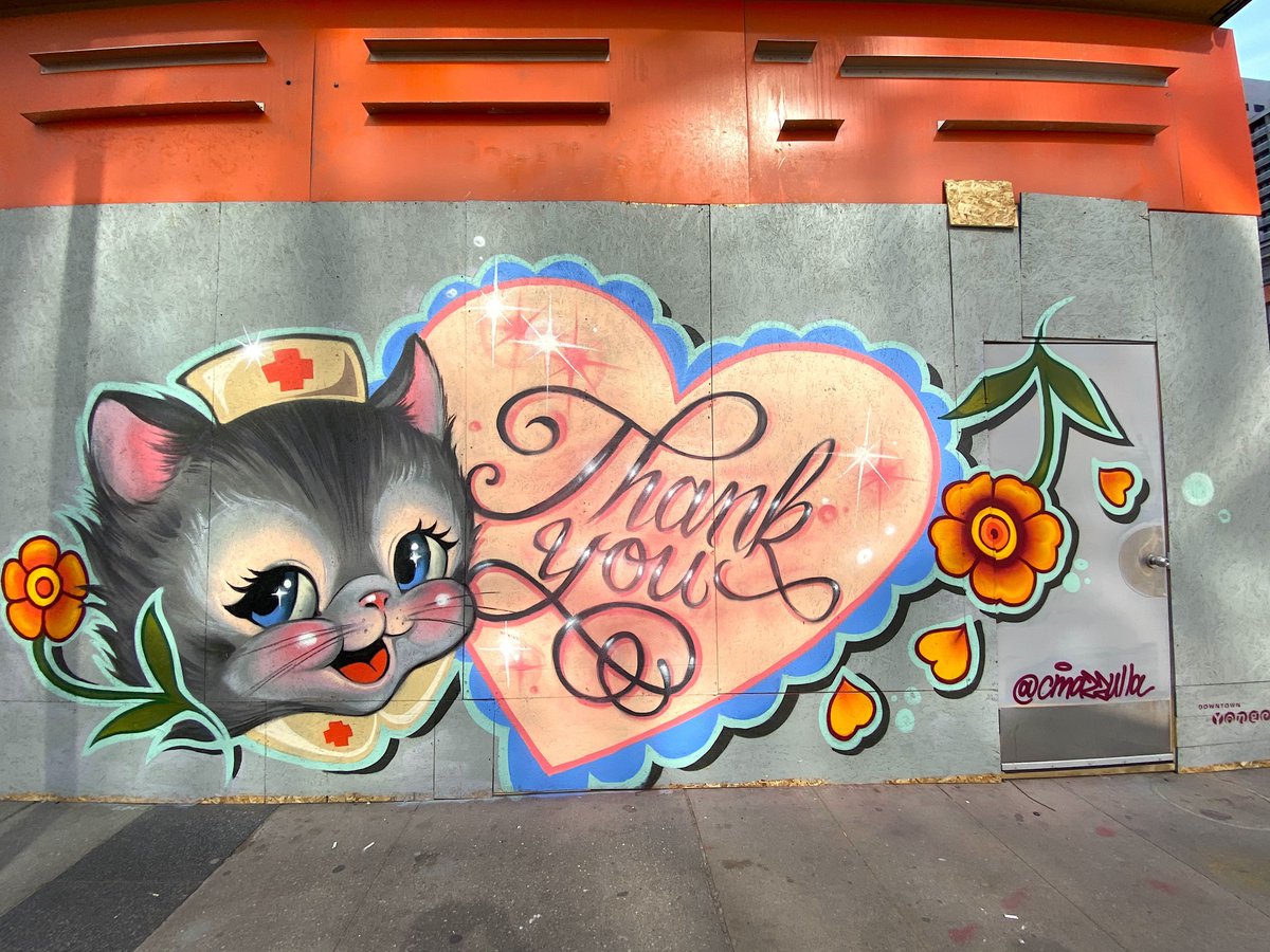 DowntownYonge's tweet photo. A huge thank you to all nurses on #InternationalNursesDay and everyday for their hard work and dedication to keep our communities safe and healthy, especially during these difficult times 🧡 #YongeLove https://t.co/vy2uwoIoke