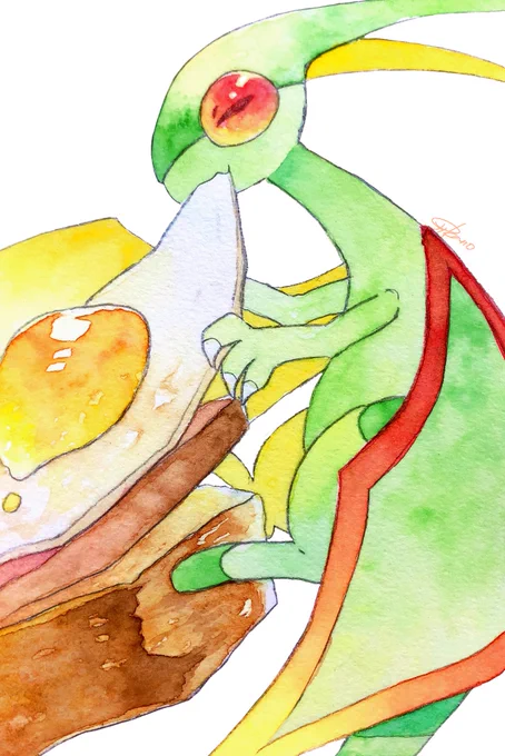 食べ物×ポケモン再掲 