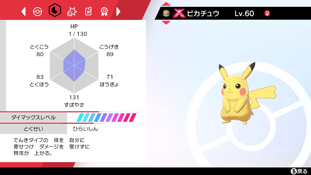 ぱぷわ ひらいしん5vキョダイピカ様あざます しかしc抜けが惜しい ポケモン剣盾 Nintendoswitch T Co Vzjrfm8ohl Twitter