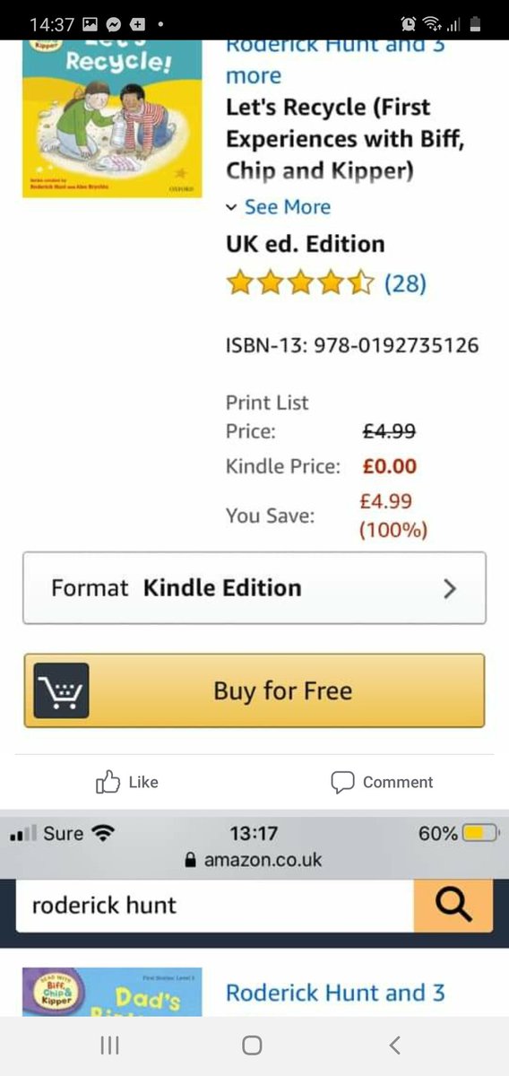 RoxburghLaura's tweet photo. @Cuiken_Primary 

This might be useful for some kids also free on kindle 😁 https://t.co/ImtwrjT0G6