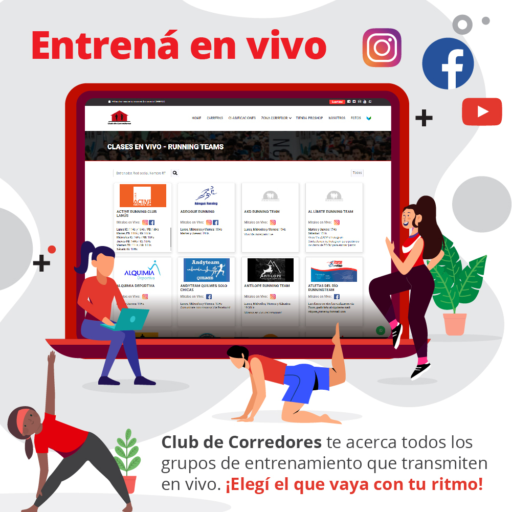 CdeCorredores's tweet photo. #QuedateEnCasa. ¡Pero en movimiento!

Te invitamos a chequear en nuestra web el listado de running team que están dando clases online.
Sumate y entrá en ritmo.
https://t.co/ddF5Cf9Bmq https://t.co/6x57siZrDy