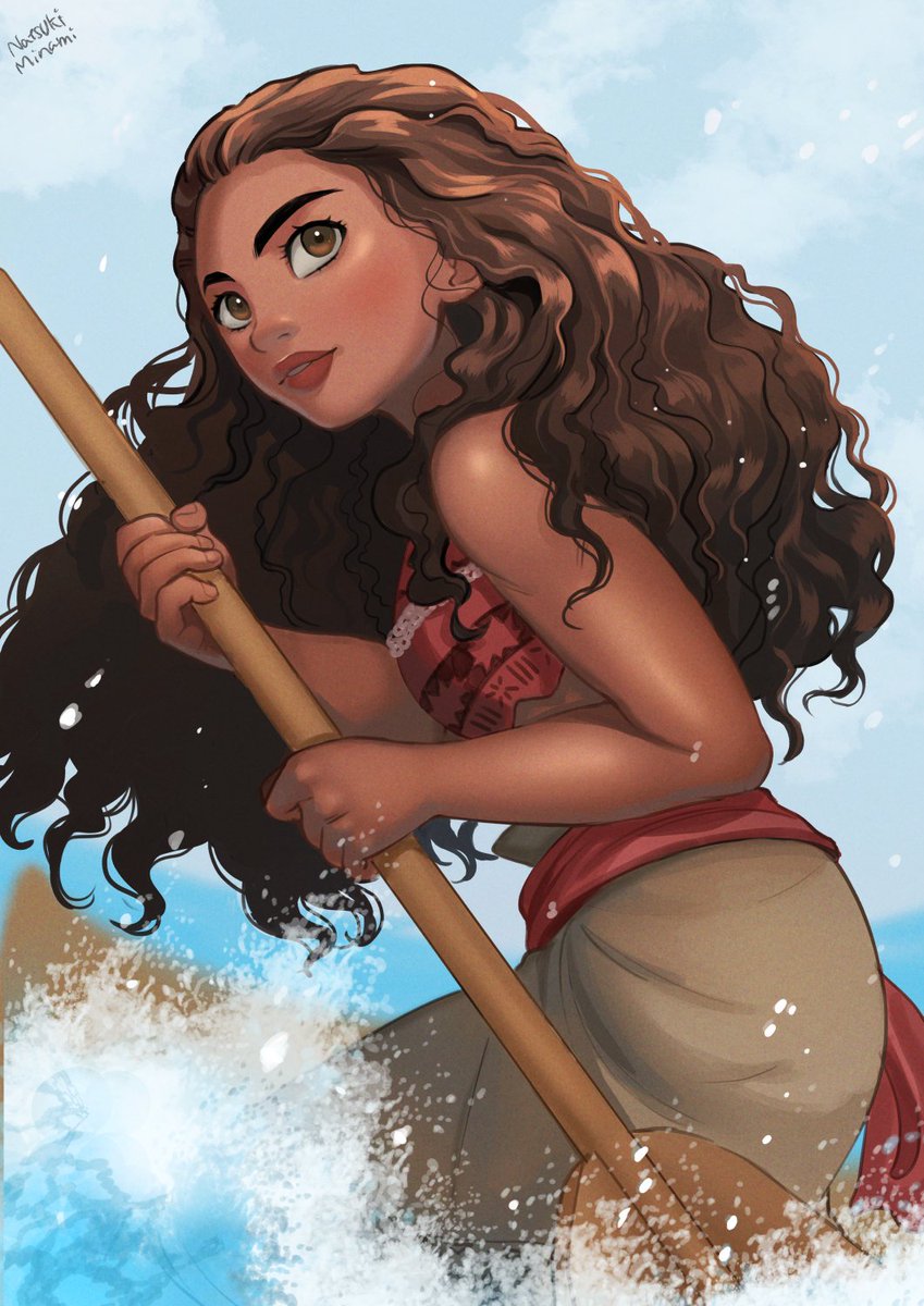 「Moana? 」|ナツキノリ/お仕事募集中のイラスト
