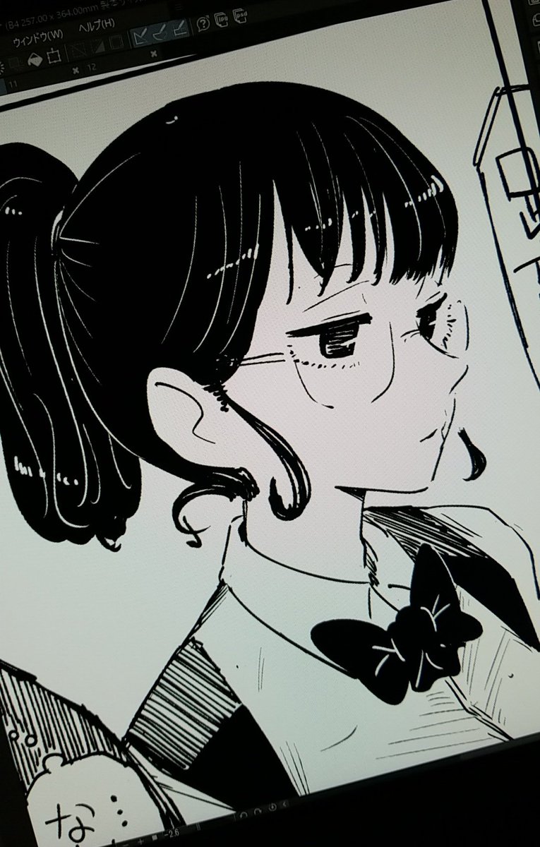 このくらいの角度が最も苦手。得意な角度はない。 