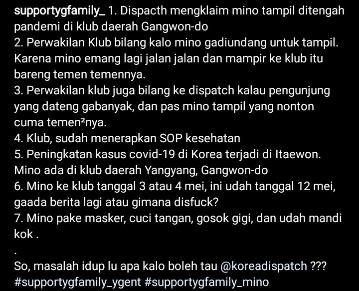 vmnicht3's tweet photo. Dispek kalo ada masalah sama waiji kita baku hantam yuk. Baru tadi pagi kabar gembira dateng kalo treasure dah mau debut juli ini. Lu mikir gak sih mereka nunggu 2 taon biar dapet kepastian debut dari YG. Sekarang lu malah bikin YG..
#supportYGartist
#SupportYG #SHUTDOWNDISPATCH https://t.co/KVkg78QwQQ