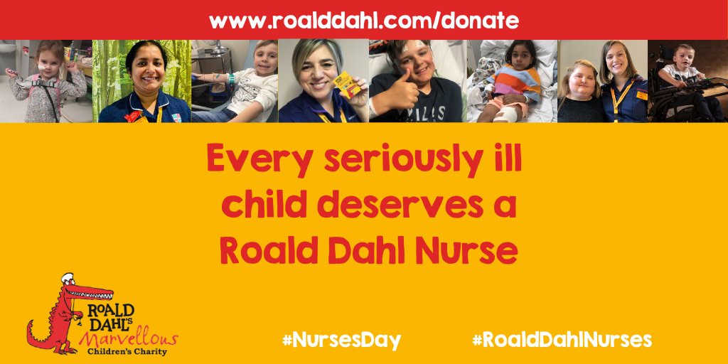 Today is International Nurses Day, and this wonderful charity have just launched their Nurses Appeal. You can donate to them here: roalddahl.com/donate or by buying some delicious Wild Countryside Honey!

#RoaldDahl #NursesDay #RoaldDahlNurses