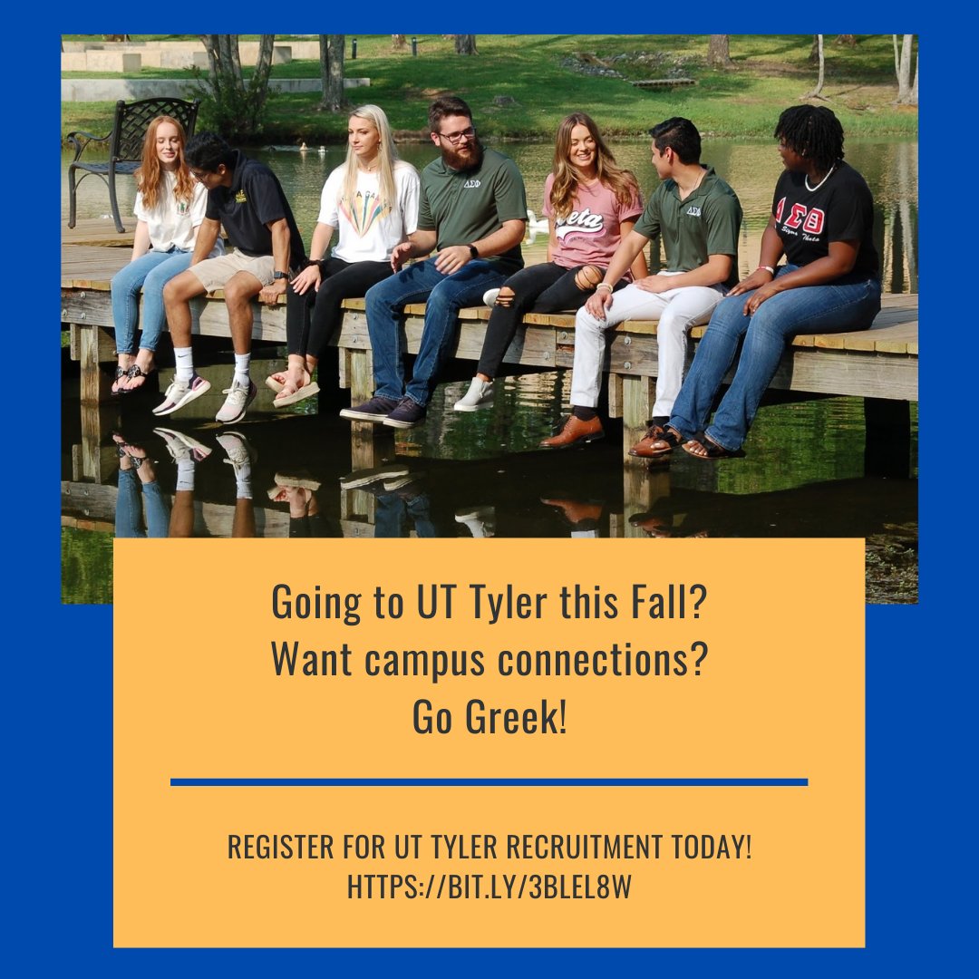 UT Tyler Greek Life tweet media