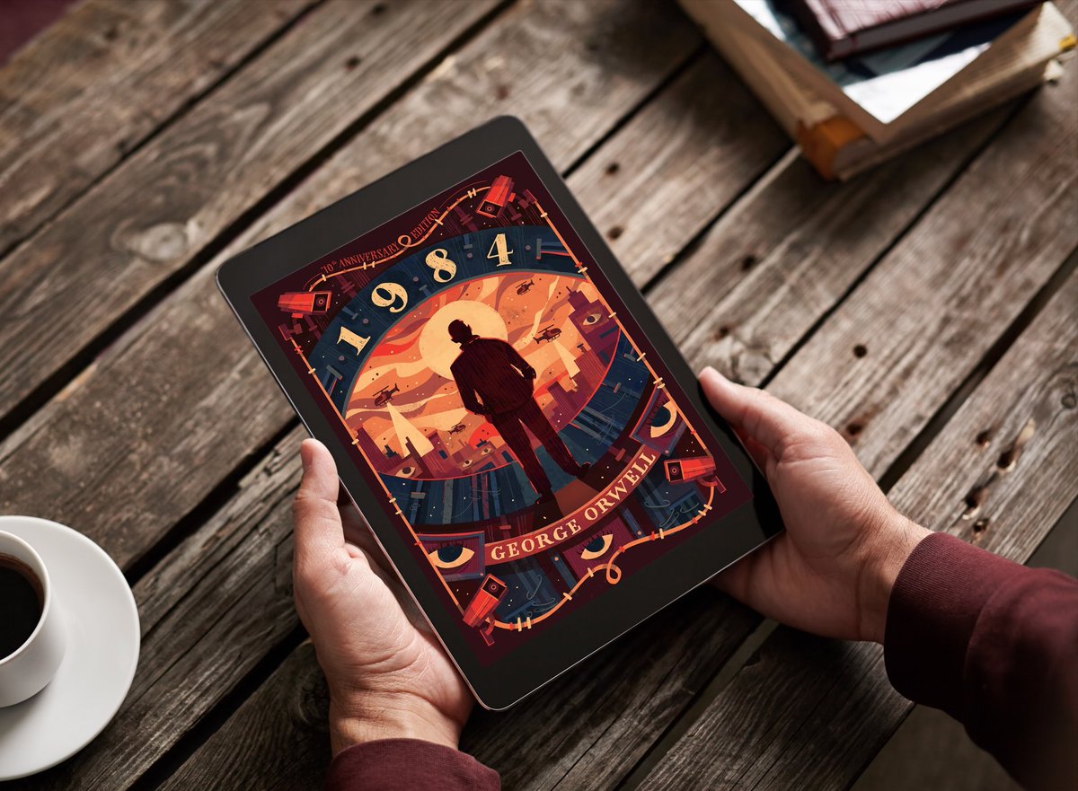 AmaryllisManjul's tweet photo. Thank you for showing so much love to this beautiful masterpiece. Now you can read 1984 by George Orwell on @KindleIndia at a 70% discount.
Get your copy now!
https://t.co/0C8E7GOenT
#MayReadsWithAmaryllis #georgeorwell1984 #kindle #discountoffer #2020classics https://t.co/A5otfHSKmR