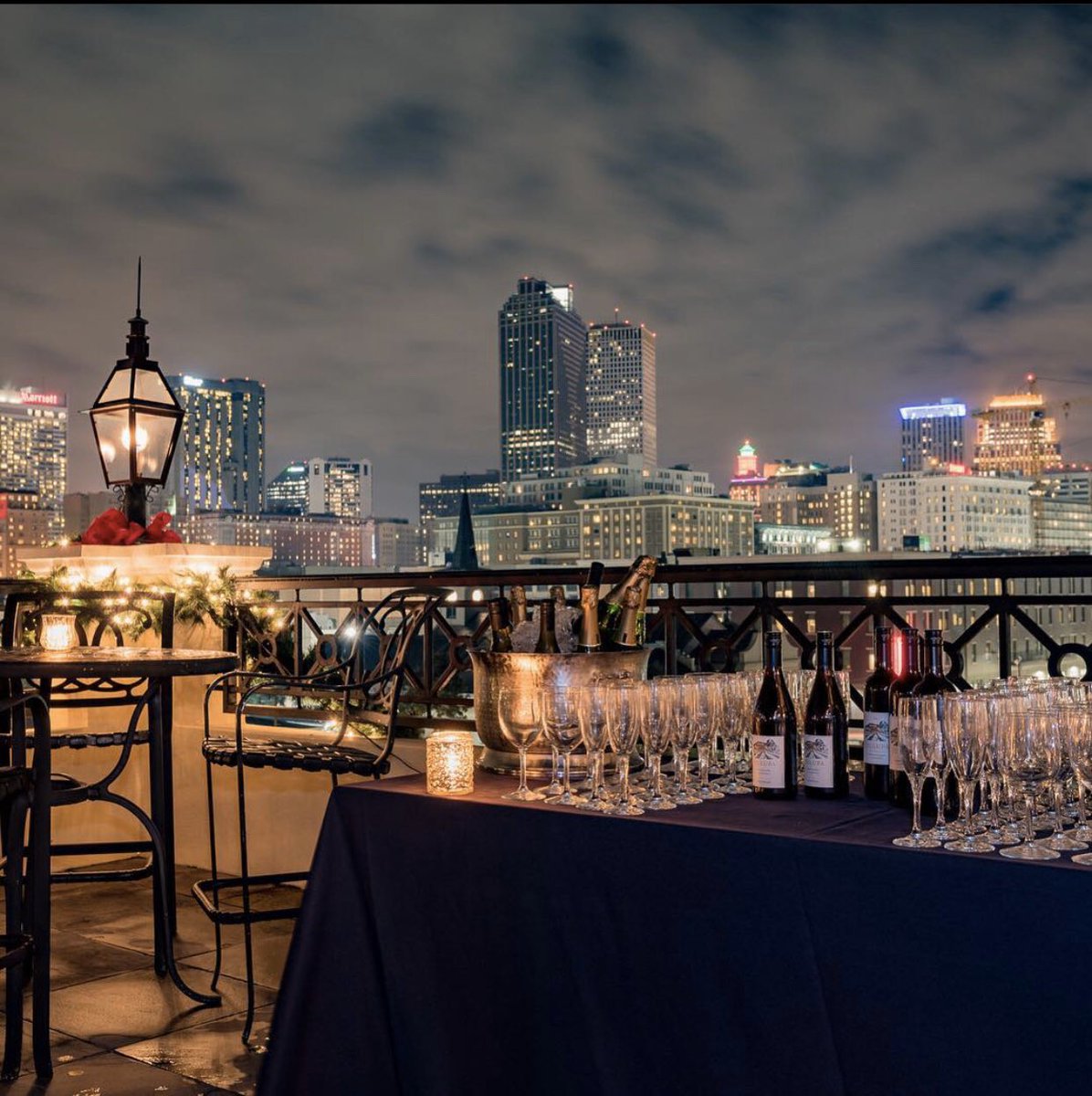 rooftop_onbasin's tweet photo. We can’t wait to celebrate with you on the rooftop again! Contact us today for a virtual tour! 🥂⚜️ 
.
.
.
#NewOrleans #Rooftop #rooftopviews #NOLA #nolaculture #culture #neworleansfood #neworleanswedding #neworleansevent #event #catering #celebrate #wedding #venue https://t.co/oyIpIlfJp8