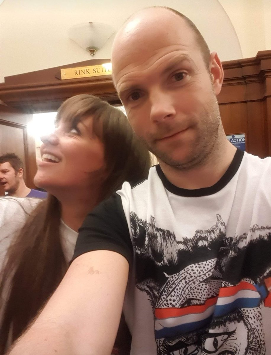 Today's  #AFriendaDay is  @katebrinkmcrShe's had a v tough time recently but always manages to pick me up when I'm down, mainly through an ingrained sense of silliness :-)She's an avid Cliff appreciator & Crack Fox aficionado but also one of the best mates you could wish for 