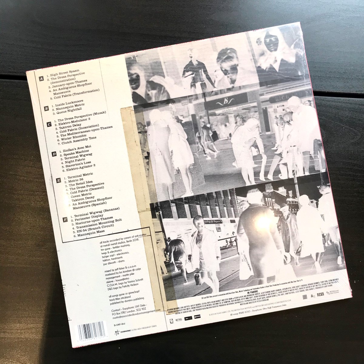 CAVERN OF ANTI MATTER
In Fabric OST
Super limited 3LP in hand stamped bag!

Surprise!!

Cavern Of Anti Matter's breathtaking score to 'In Fabric' on wax for the first time - this really is something special! 

In stock &amp; shipping now!

Order : bit.ly/ResidentCOAM