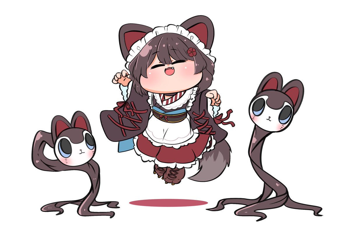 戌亥とこ 「バンとケンをどうにかしないと、とこたやにダメージが入らないやつ
#いぬいらすと 」|まぶし@にじそ07のイラスト