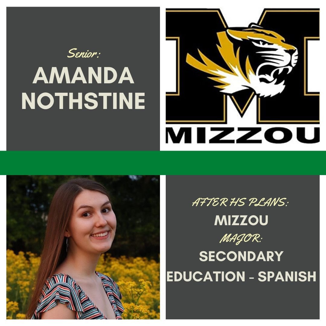 2020Ofhs's tweet photo. Congrats Amanda! https://t.co/dL5J4moRfo
