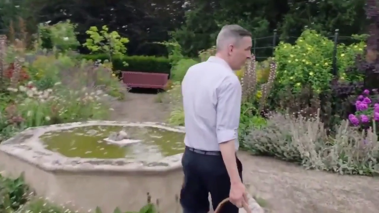 Happy Birthday Dries  Take a tranquil walk with Dries Van Noten down his blissful garden  
