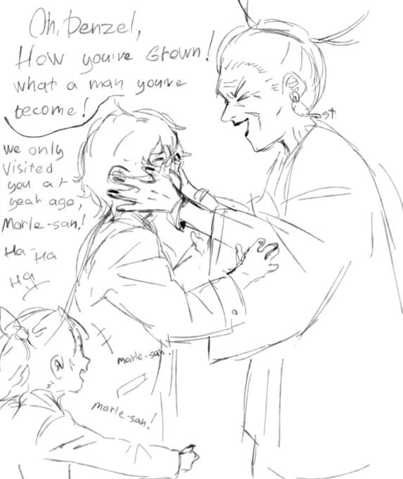 Oh, great-grandmother Marle ? 