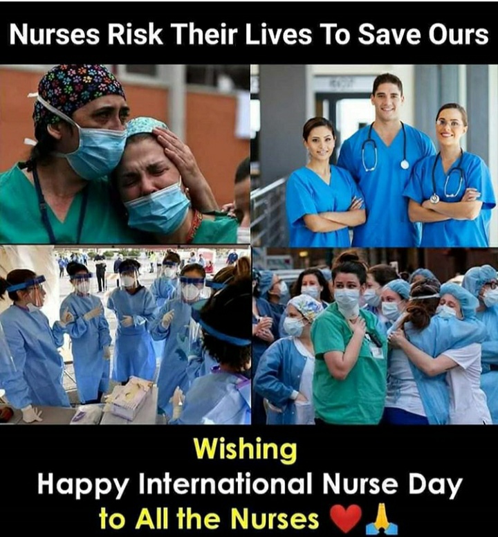 Festivalofeduc2's tweet photo. To the nurses of the world:

❤ Happy International Nurses Day, a day that we dedicate to YOU!

❤ Thank you for working round the clock to fight the COVID-19 pandemic.

❤ Thank you for the difference you are making, every day and everywhere. https://t.co/OXV0hVGV3v