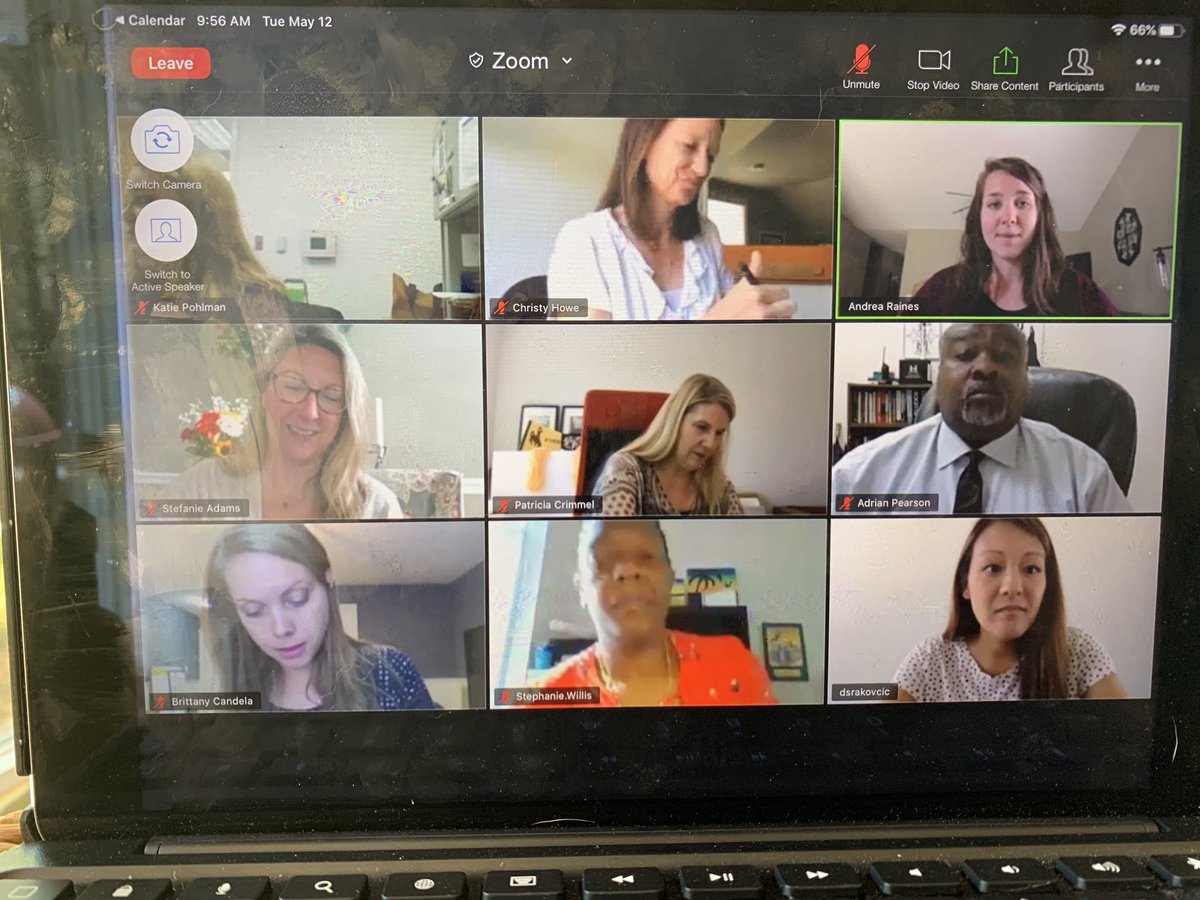 MarciaKearns's tweet photo. So thankful for our Educator of the Year Committee who is willing to be flexible and conduct finalist interviews via Zoom. Love them and these teachers! #nhcschat @araines_ https://t.co/v1FRX5HnRo