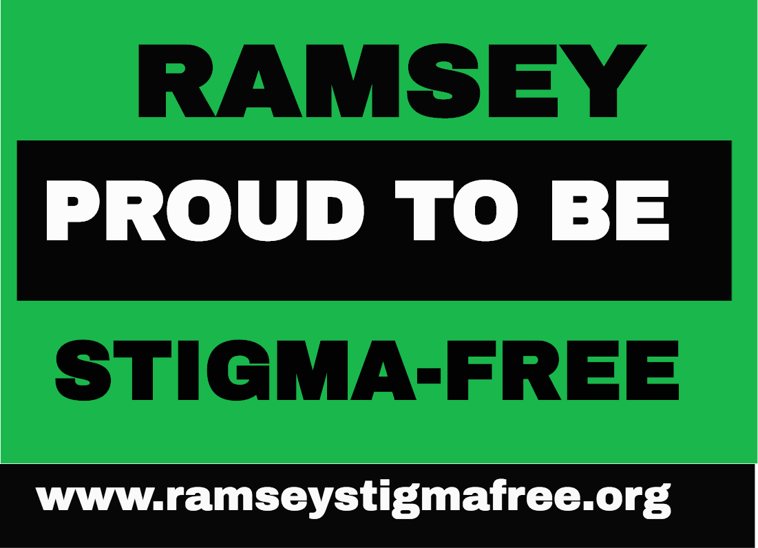 Please contact Donna Ryan (dryan@ramsey.k12.nj.us) if you need a Ramsey Stigma-Free lawn sign! #GoRamsNJ #RamseyStigmaFree #RamseyStrong