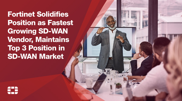 Fortinet's tweet photo. #Fortinet is pleased to announce new SD-WAN innovations and continued market share momentum for our Secure SD-WAN solution. Explore why customers choose to deploy #Fortinet Secure #SDWAN across home offices, branch offices &amp; distributed cloud environments: https://t.co/1d15VbjvHo https://t.co/bqVVAIGyQO
