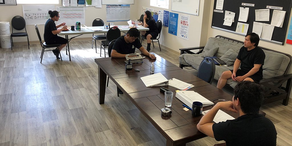 MapleLeafFoods's tweet photo. The health and safety of our front-line workers is our highest priority! We have instituted many preventative protocols to ensure their safety. We know they are the real #heroes who are #MakingFoodPeopleNeed. https://t.co/MAbVGXuhKM