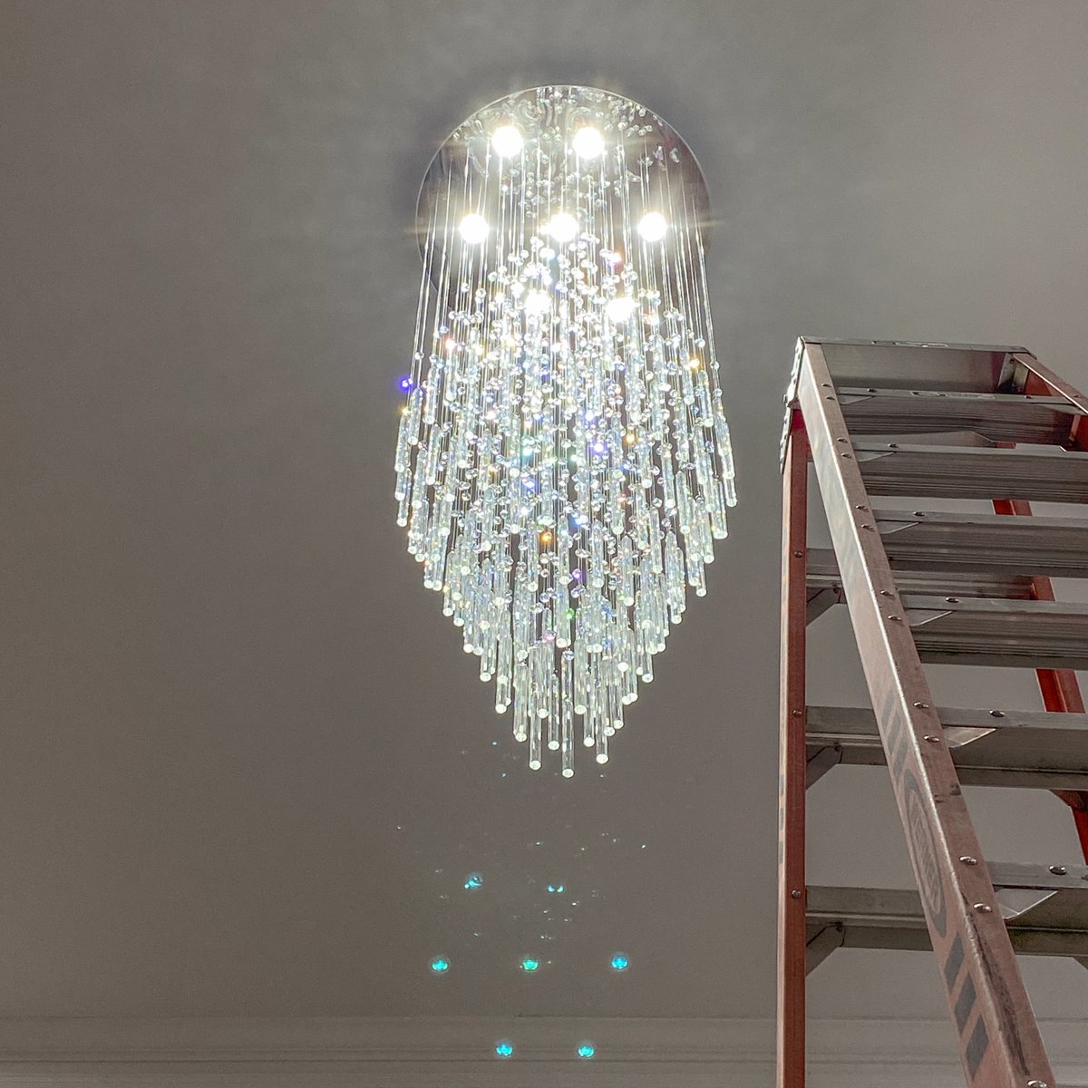 Cozy, elegant, classic. We love seeing the wide range of lighting styles our customers choose!