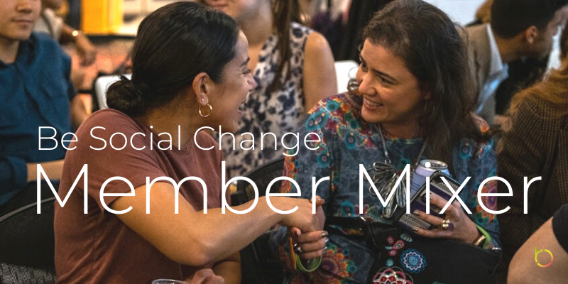 Be Social Change (@besocialchange) on Twitter photo Join us tomorrow at 7 pm for our <a href="/BeSocialChange/">Be Social Change</a> Member Mixer! Share your ideas & passions, #network with inspiring, purpose-driven people, & learn about building a #career & life of #socialimpact.
RSVP: bit.ly/membermixer051… Join us tomorrow at 7 pm for our <a href="/BeSocialChange/">Be Social Change</a> Member Mixer! Share your ideas & passions, #network with inspiring, purpose-driven people, & learn about building a #career & life of #socialimpact.
RSVP: bit.ly/membermixer051…