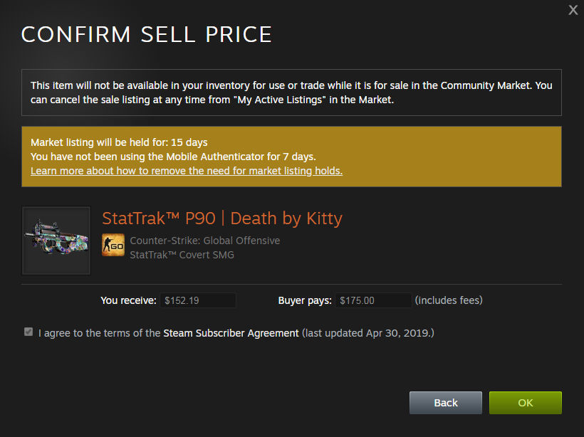 thewin04's tweet image. I'll do 150 for this classic stattrak #csgo #stattrak #deathbykitty #steam