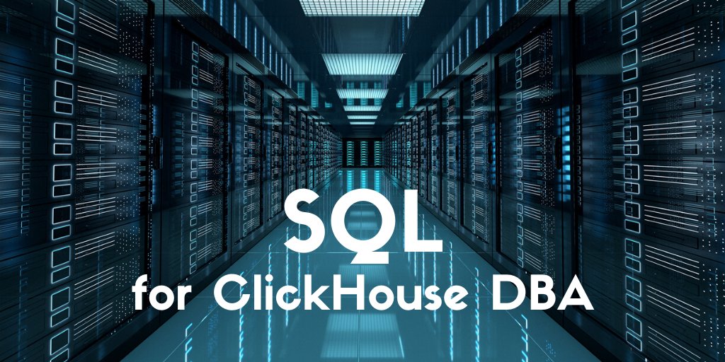 AltinityDB's tweet image. SQL for ClickHouse DBA - SQL commands and practical examples any DBA must know to manage a ClickHouse database hubs.ly/H0qqQJt0 #altinityDB #clickhouseDB #DBA #SQL