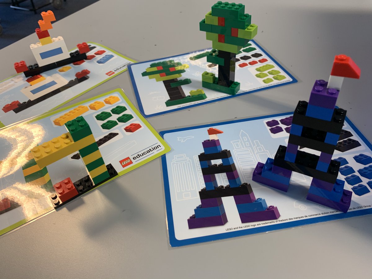 Unplugged coding with some of our youngest students today!  Super independent and great attention to detail. #STEAM #Makerspace #GirlsWhoCode #WomenInSTEM #LEGO #codingisfun