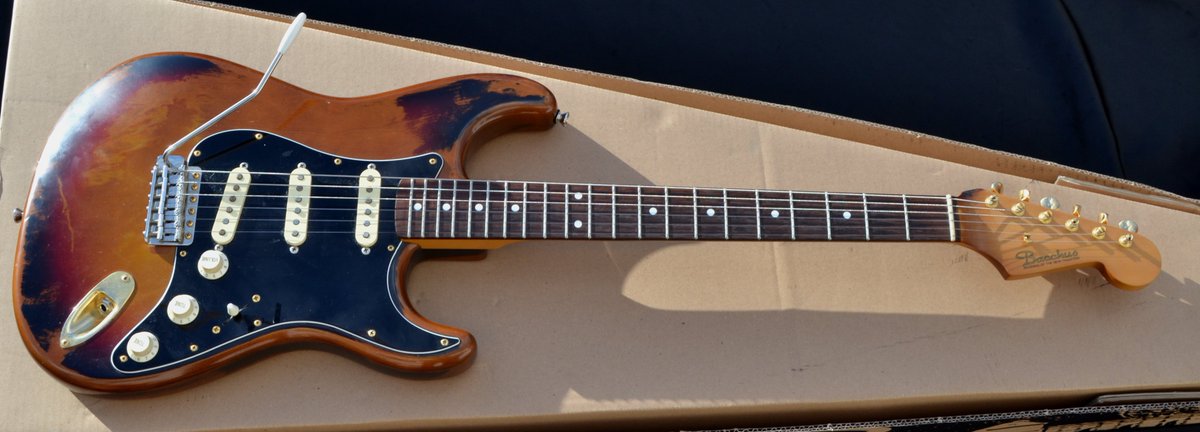 Rare Bacchus SRV Limited EditionS Stratocaster Guitar . These were