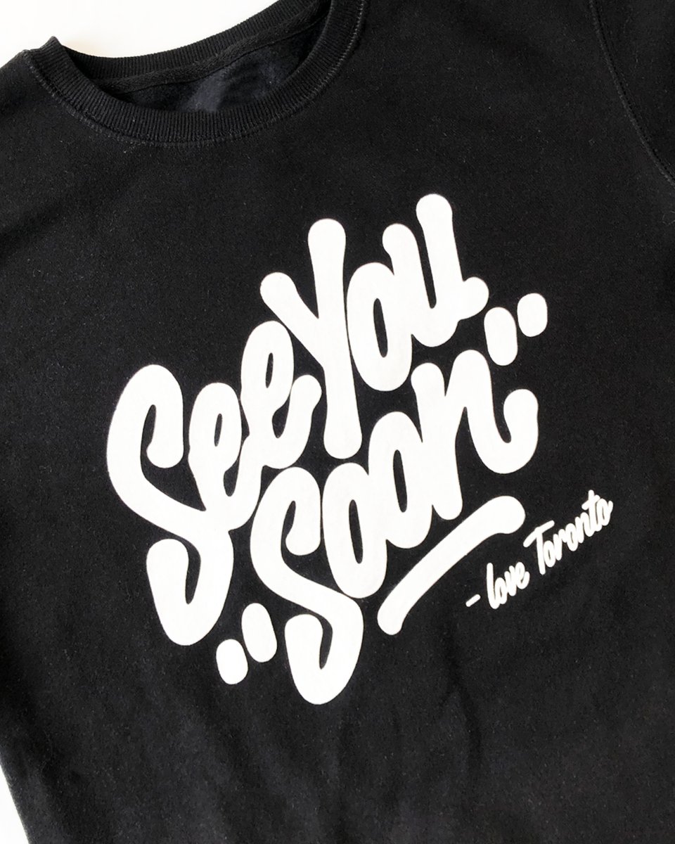 I've been working alongside <a href="/mr1LOVETO/">Tyrone T-rex Edwards</a>  , Brian Brown from <a href="/Lifetime_Dev/">LifetimeDevelopments</a> &amp; <a href="/natashankpr/">Natasha Koifman</a> to create a new project which will donate 100% of the proceeds to support frontline workers, local restaurants and mental health clinics in need.
seeyousoontoronto.com/#shop
#seeyousoontoronto