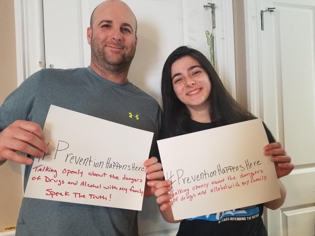 OceansideSafe's tweet photo. Prevention happens at home, with The Beirne Family! Tommy Beirne finds that having open conversations with his 3 children about the risks of underage drinking and substance use is an effective method of prevention. What is yours?! Share with us! #PreventionHappensHere https://t.co/rTPGjL93Ww