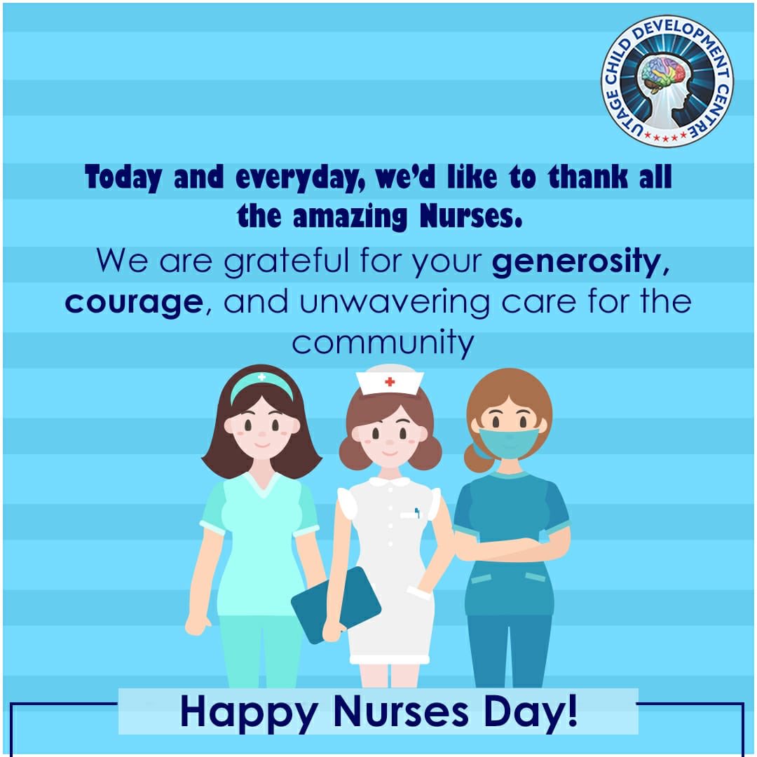 UtageAnd's tweet photo. Thank you nurses for your hard work, dedication and sacrifice! #HappyNursesDay 

Contact: 040 6688 4888
Visit: https://t.co/p1L9PkIUk0
.
.
.
#Utage #UtageChildDevelopmentCenter #Hyderabad #PediactricNeurology #Neurology #ChildrensHospital #ChildDevelopment #Neurologist #Hospital https://t.co/e6ydxQ9hsT