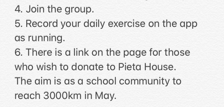 ColChraoibhin's tweet photo. 2952km to go from Coláiste to Mizen Head and then circumnavigate Ireland, this is our aim to raise funds for @PietaHouse, we are at around 700km at the moment so sign up and clock your KMs on your walk/run/cycle/kayak! and help us reach our target! https://t.co/5YD6eLtRQ1