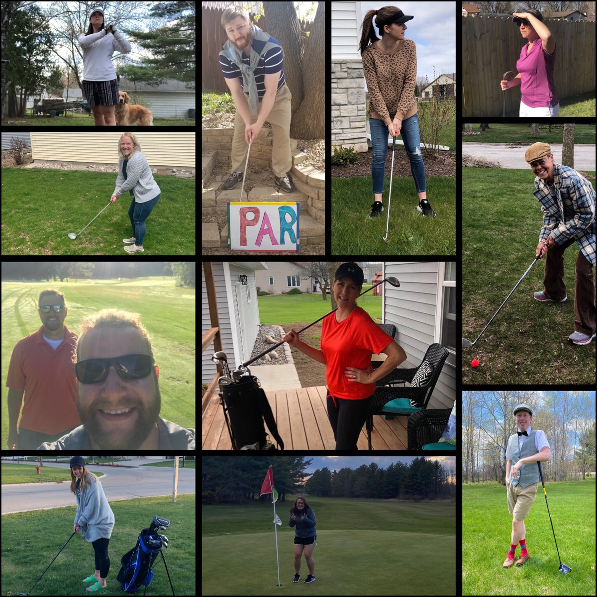 agiguereEDU's tweet photo. Last week, these 6th grade TEEchers went way ‘above par’ FORE our Friday theme! #PCMS #FridayTheme #ParTeeOf6th https://t.co/l0PIpSu8EG