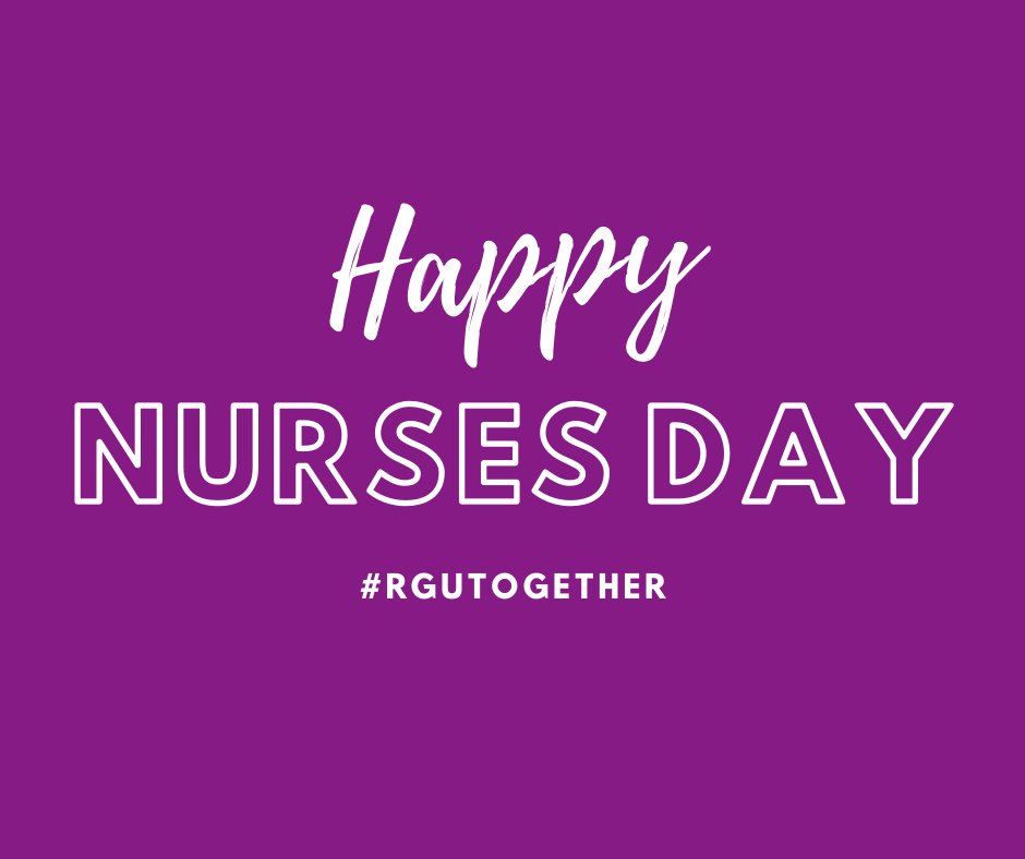 RGUStudentLife's tweet photo. 💜 International Nurses Day 2020 💜

We are so, so proud of all of our Student Nurses and RGU Alumni working in the NHS during these times. THANK YOU for all the hard work you are doing, we salute you. 

#RGUTogether #RGUCommunity #InternationalNursesDay2020 https://t.co/VHstnDjejW