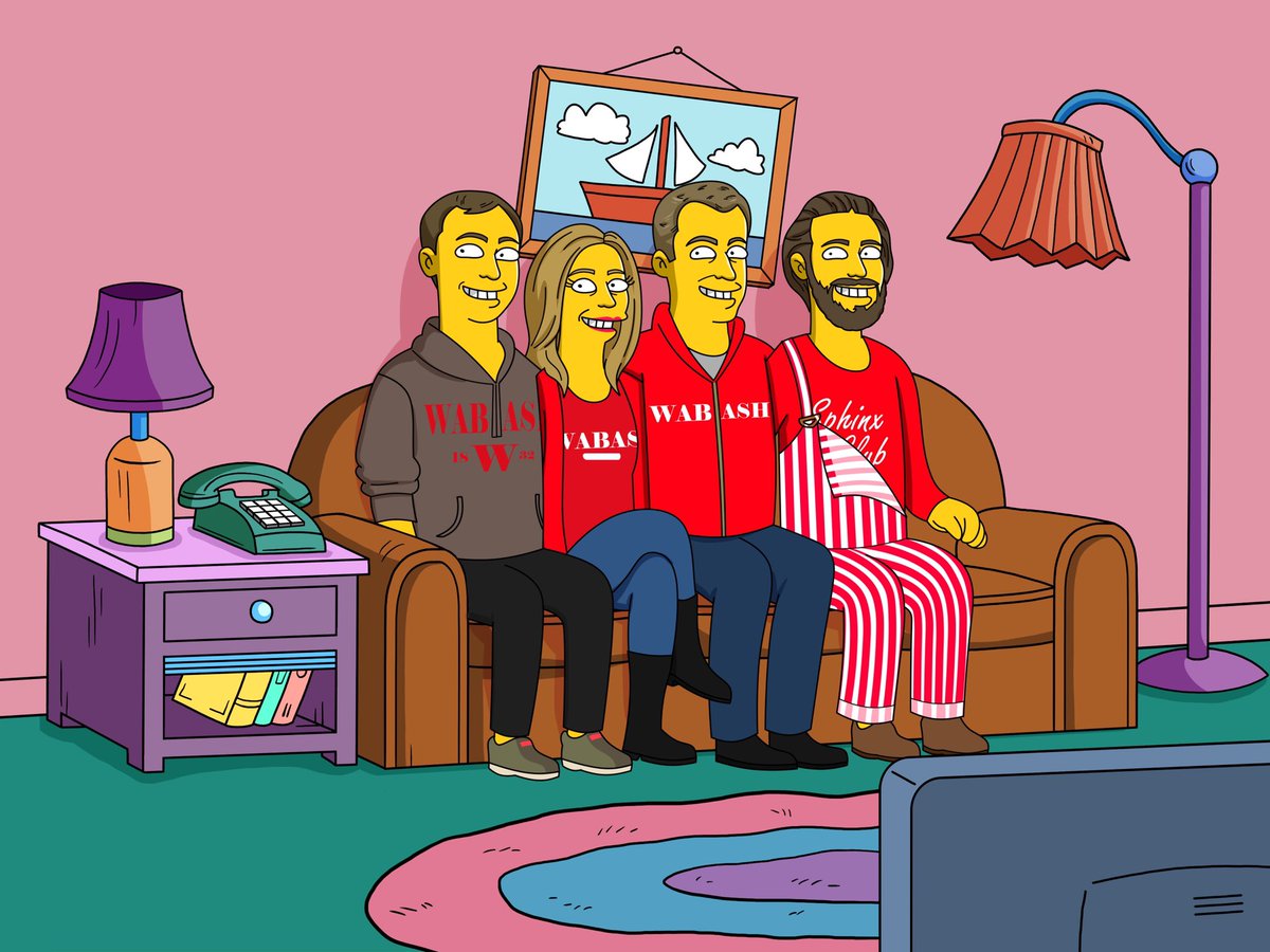 Get off the couch and support <a href="/WabashCollege/">Wabash College</a> for all of the times Wabash supported you! #WabashTogether