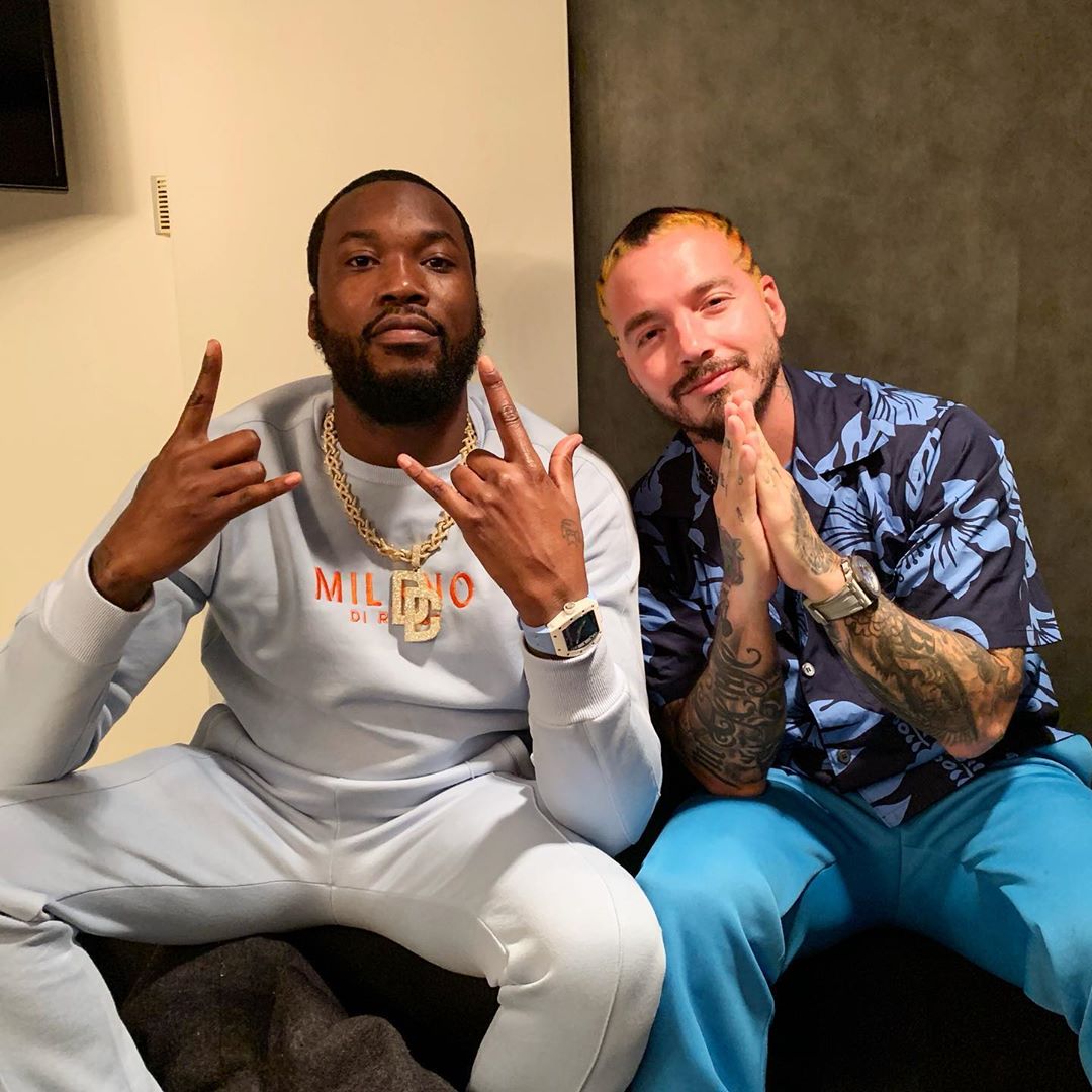 AtlanticRecords's tweet photo. Twosday 🤟🙏 #MeekMill #JBalvin https://t.co/ukbyliWeHi