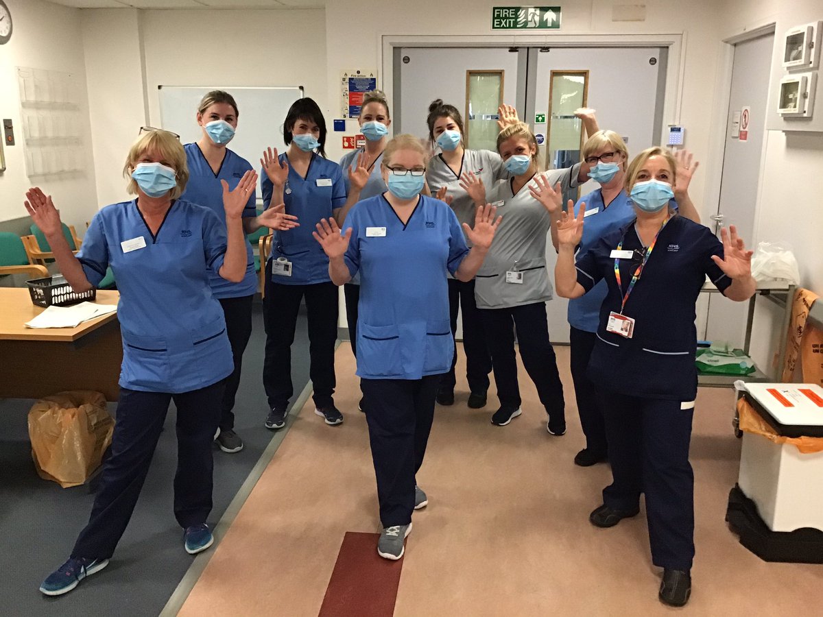 wghteam55's tweet photo. Happy international nurse day to nurses near and far, from #WGHTeam55 too many to name, but very proud to be a nurse and working with you all.  At times like just now, you have all pulled together and you are inspiration to everyone https://t.co/5E3SwMZIbY